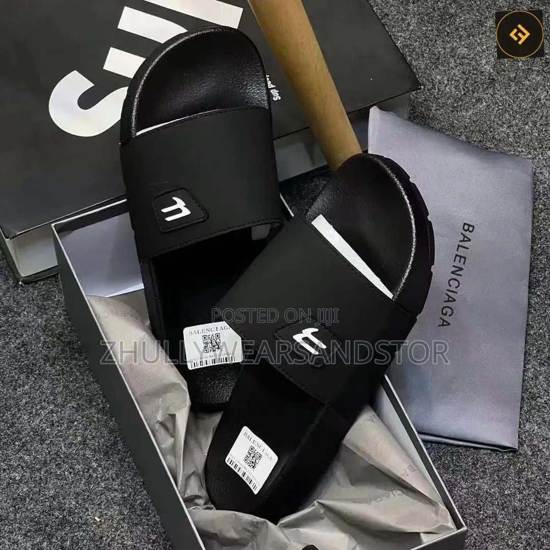 High Quality Luxury Designer Carton Men Slides Pam