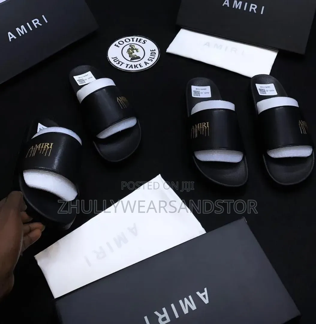 High Quality Luxury Designer Carton Men Slides Pam