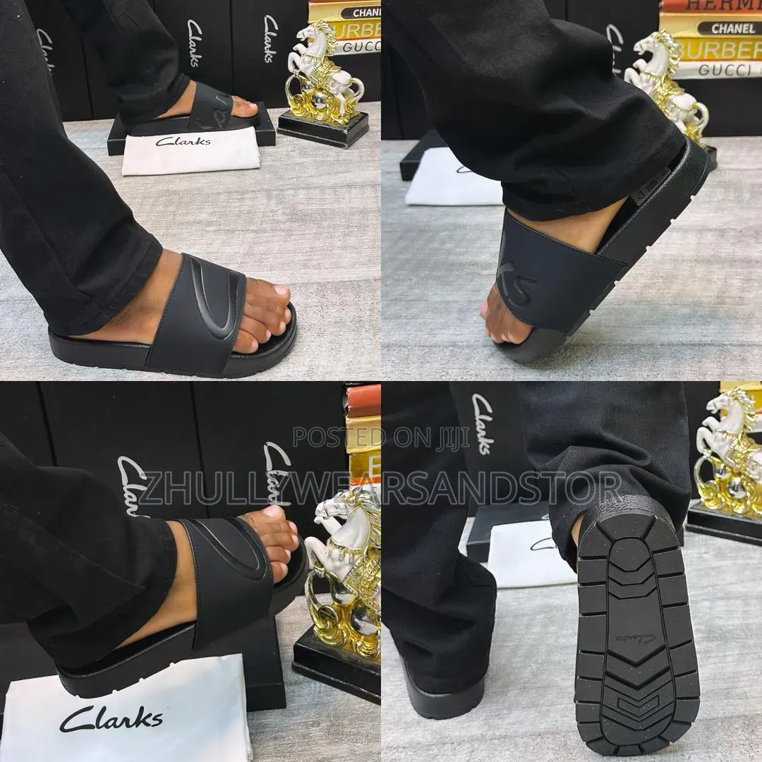 High Quality Luxury Designer Carton Men Slides Pam