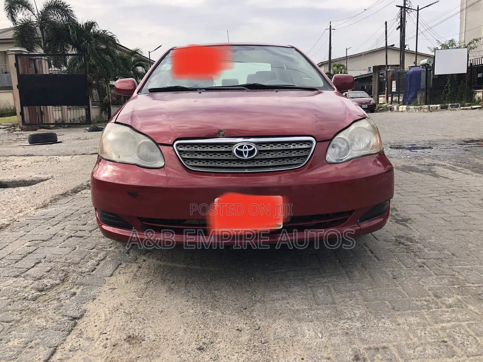 Toyota Corolla 2005 Red