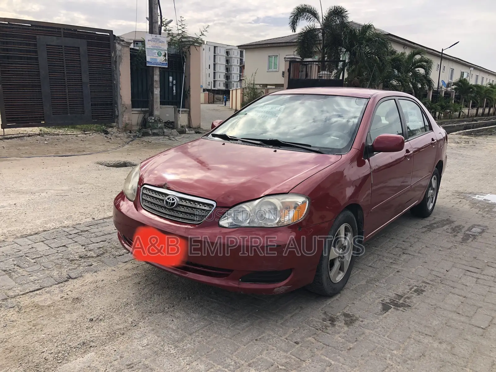 Toyota Corolla 2005 Red