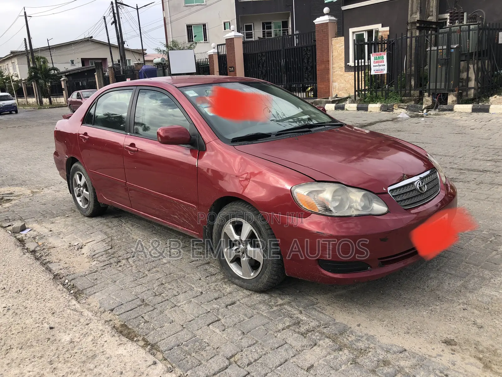 Toyota Corolla 2005 Red