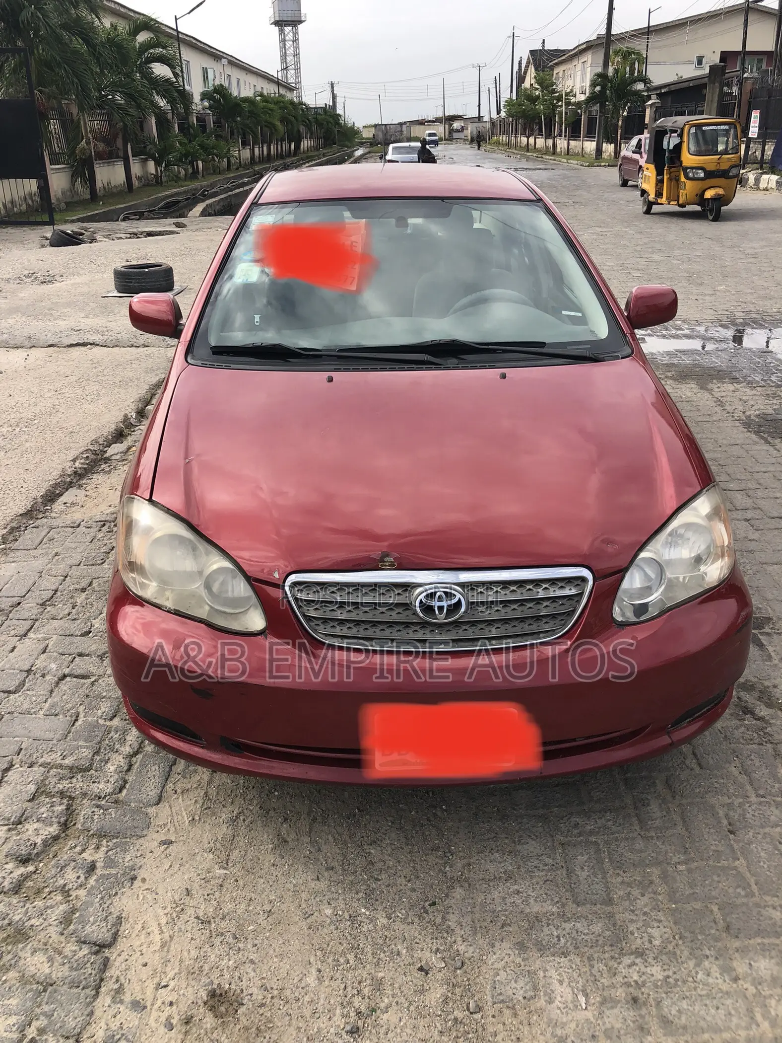 Toyota Corolla 2005 Red