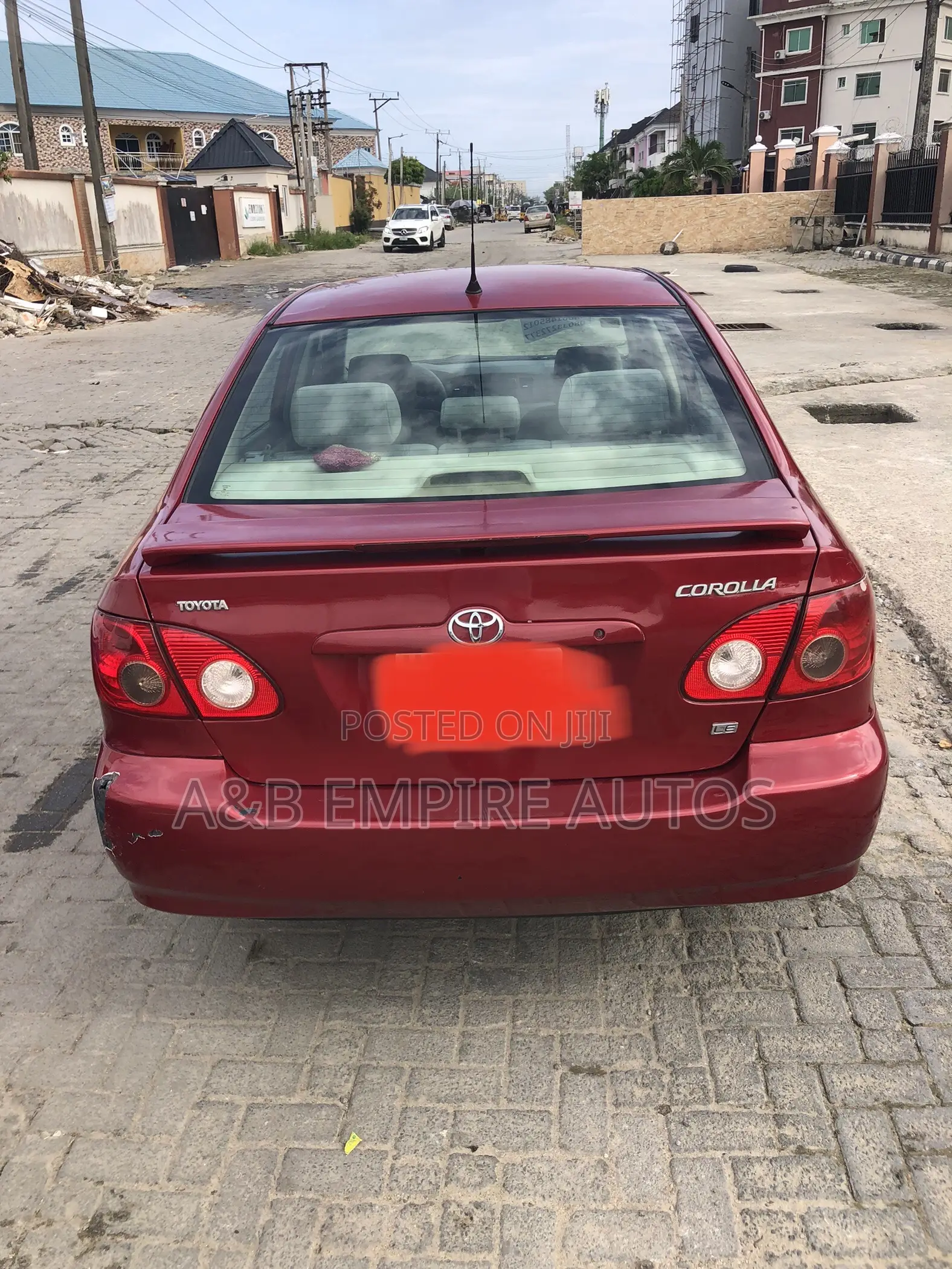 Toyota Corolla 2005 Red