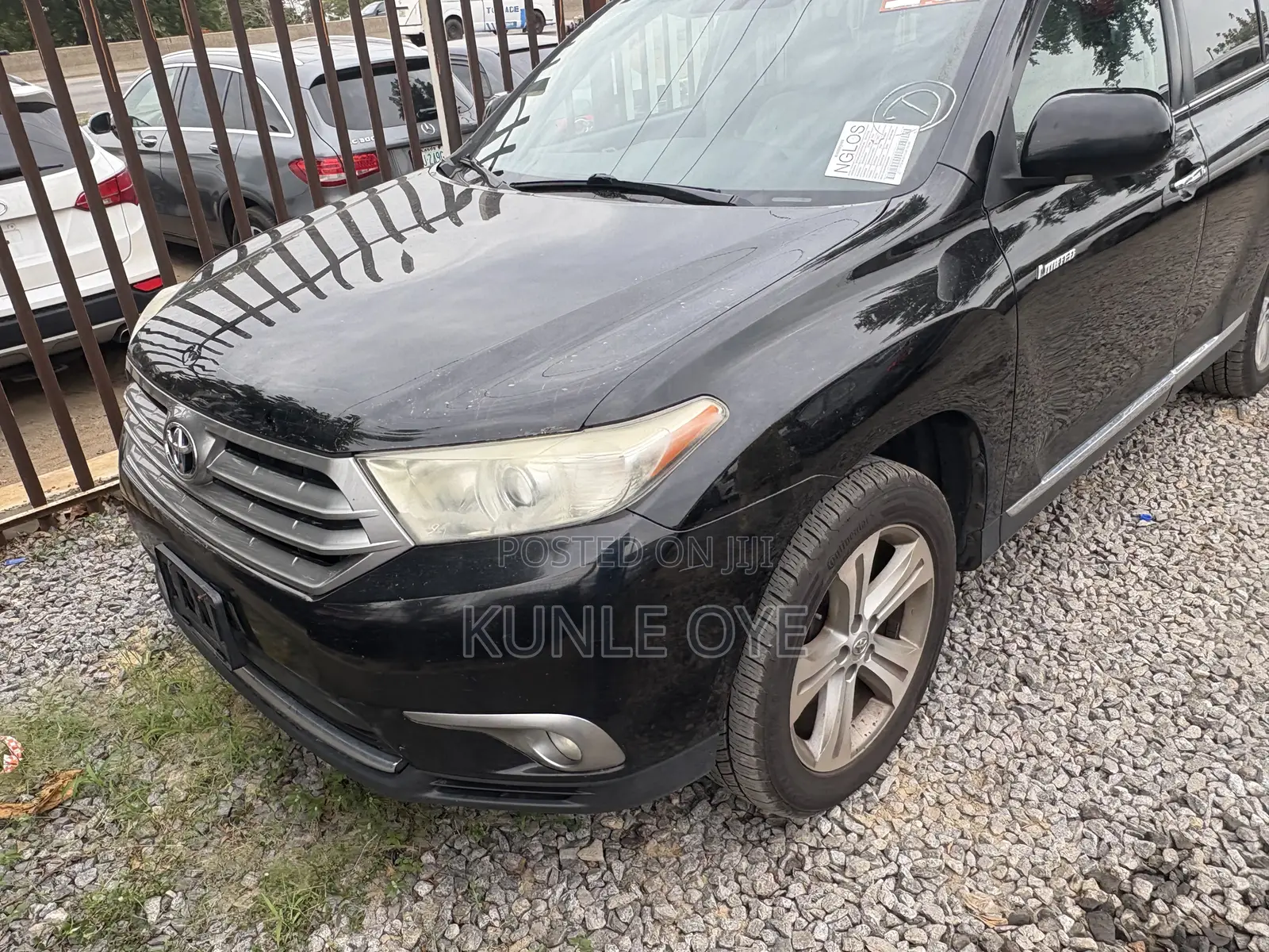 Toyota Highlander Limited 3.5l 4WD 2013 Black