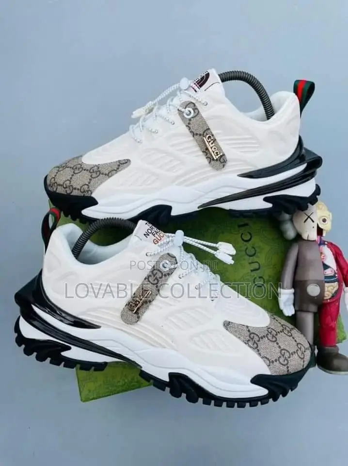 The North Face X Gucci Collaborative Edition Chunky Sneakers