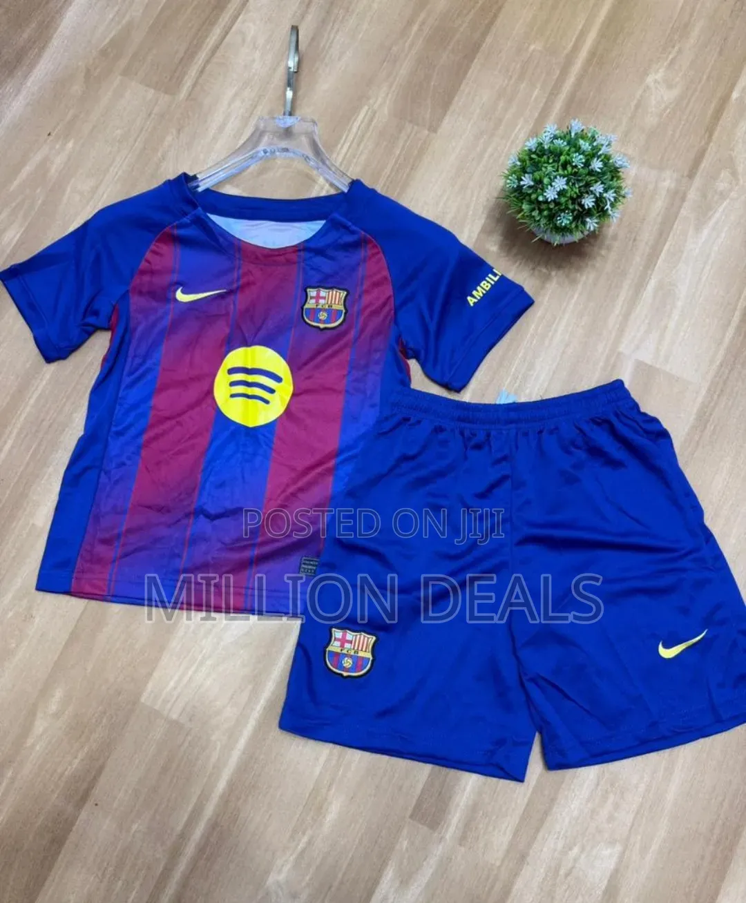Kids 2 Pieces Club Jersey Clothes Ages 1 - 15yrs