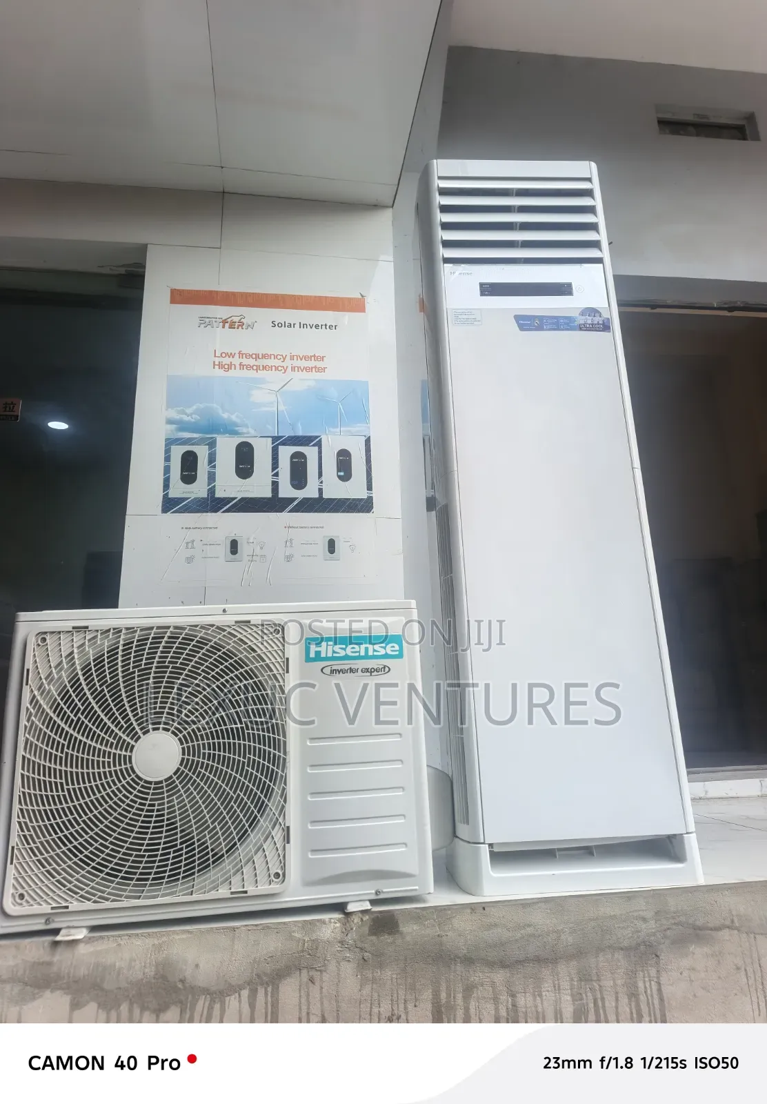 Hisense Nearly Used Inverter 2hp Floor Standing Ac Tested Working