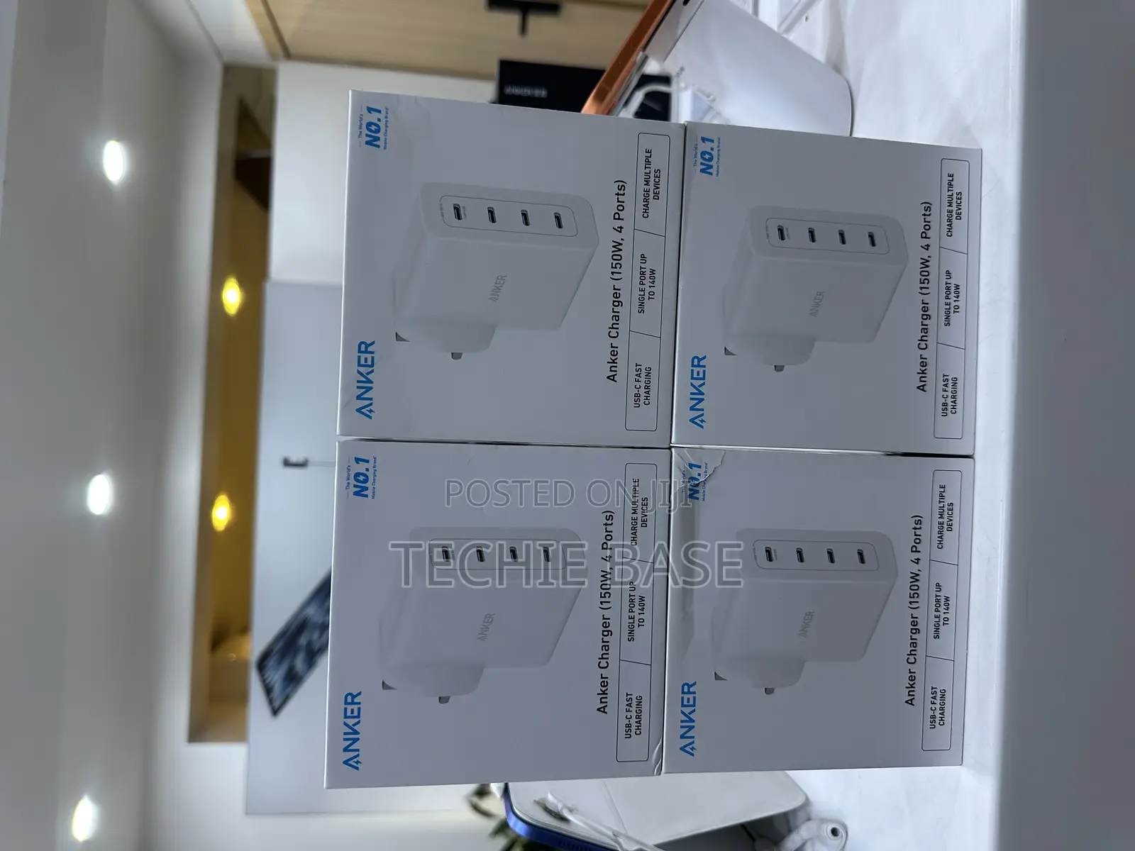 Anker Charger (150w, 4 Port)