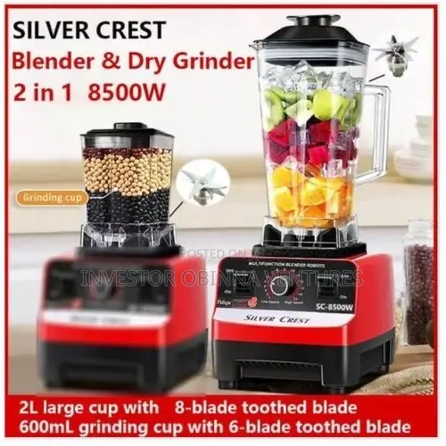 Silver Crest Blender- 2liters