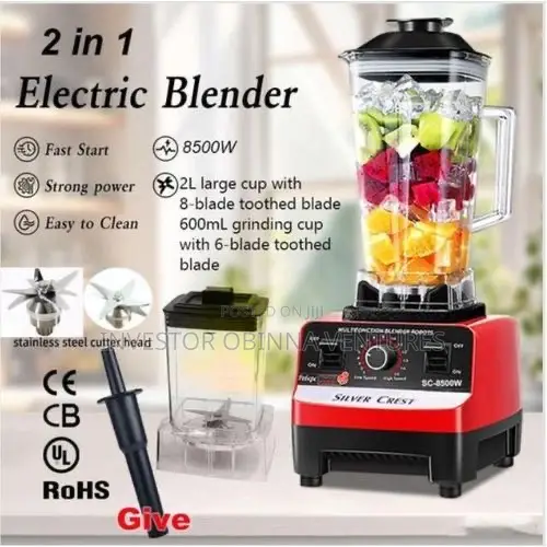 Silver Crest Blender- 2liters