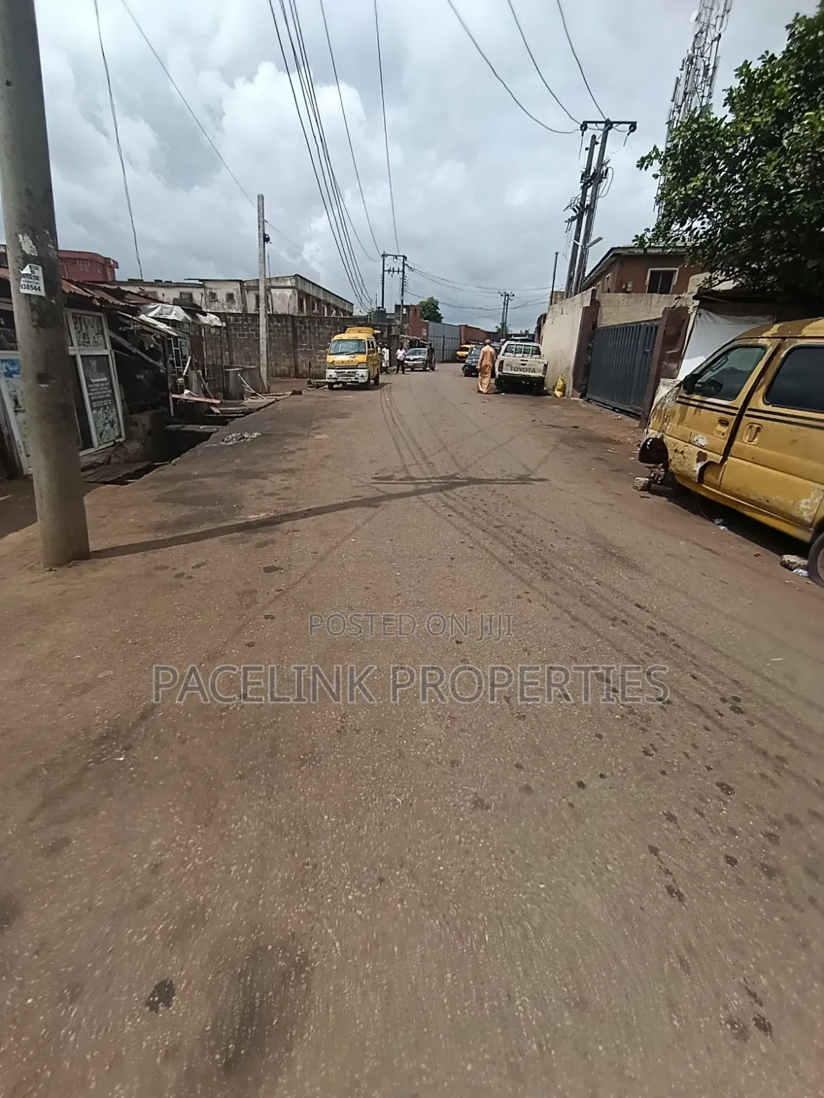 One and a Half Plots of Land Suitable For