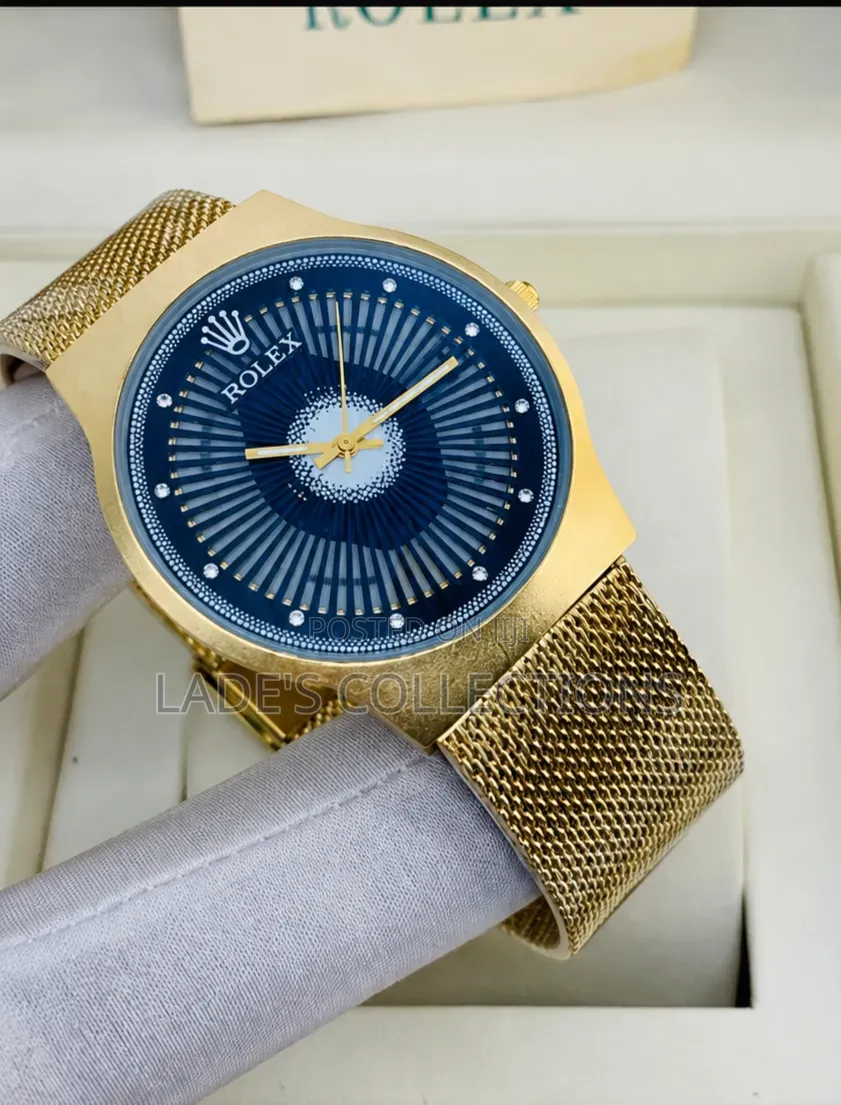 Rolex Flat Face Wristwatch
