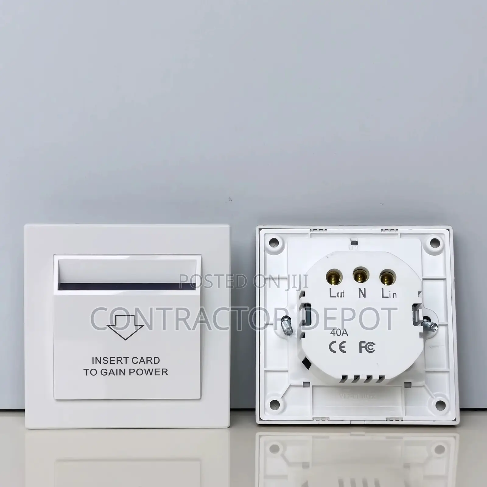 High Quality Hotel Energy Saving Rfid Power Switch for Room Use