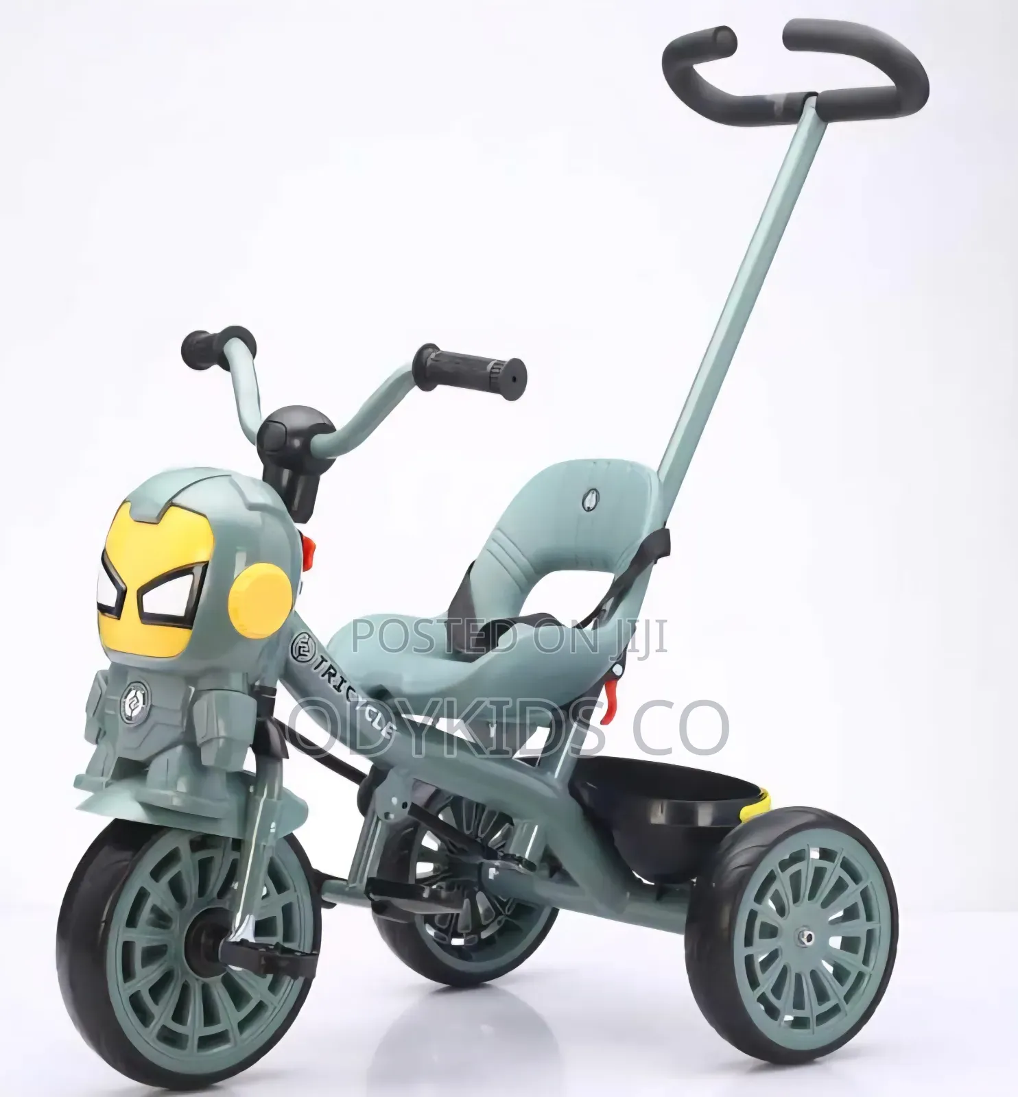 Robot Tricycle With Pushbar for Age 7monthsto 4 Year