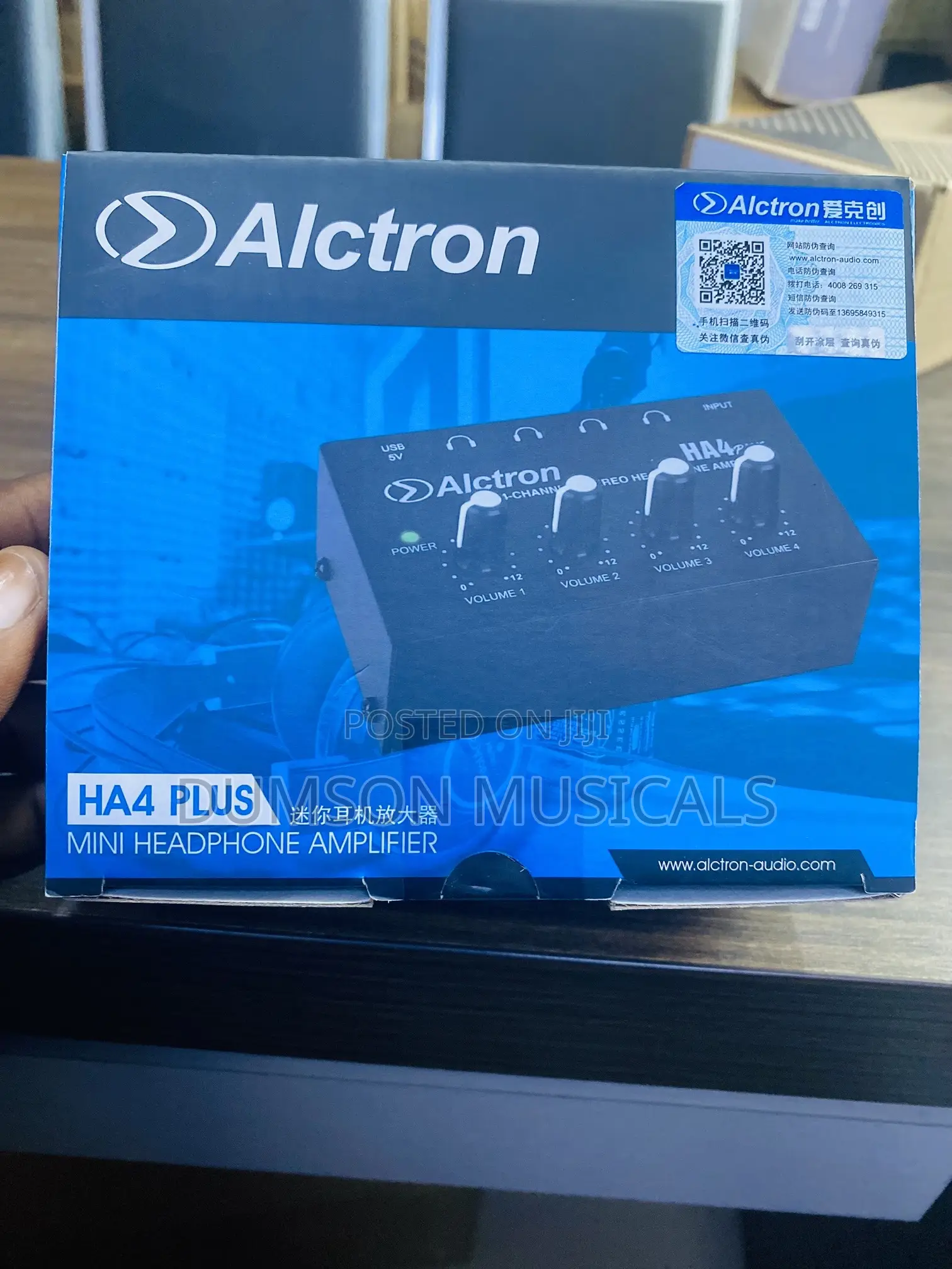 Alctron Ha4 4 Channels Headphone Amplifier