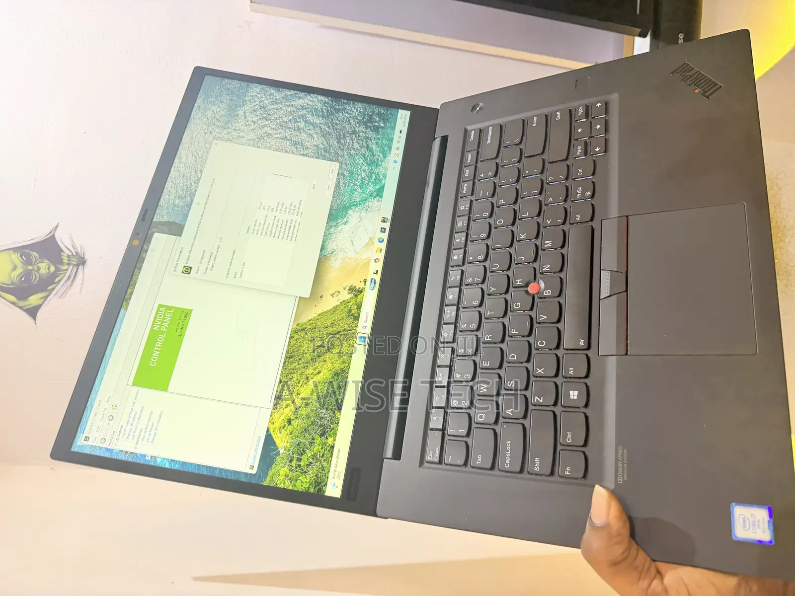 Laptop Lenovo ThinkPad P1 Gen 3 16GB Intel Core i7 SSD 256GB