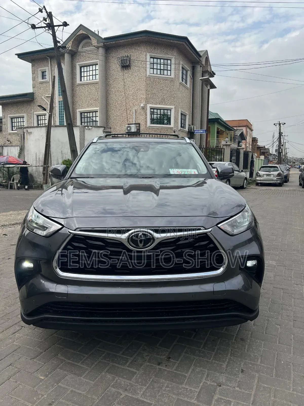 Toyota Highlander Limited 2021 Gray