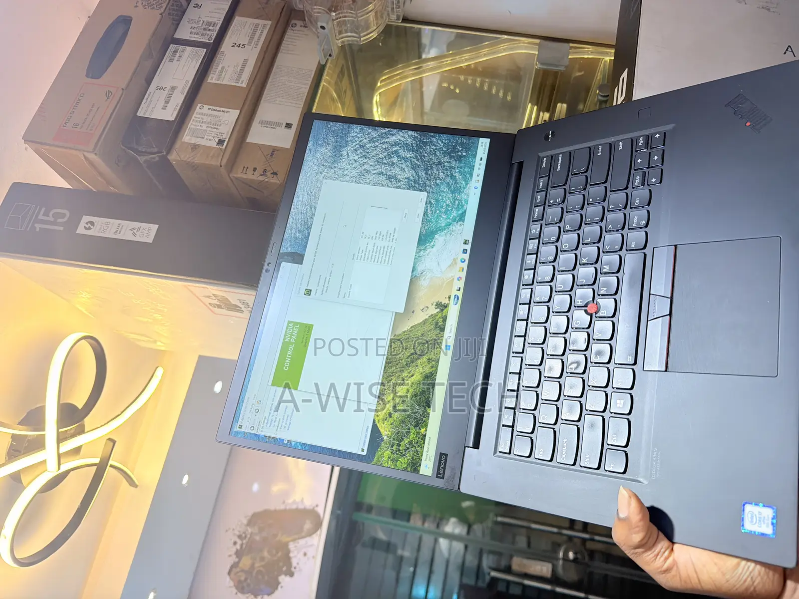 Laptop Lenovo ThinkPad P1 Gen 3 16GB Intel Core i7 SSD 256GB