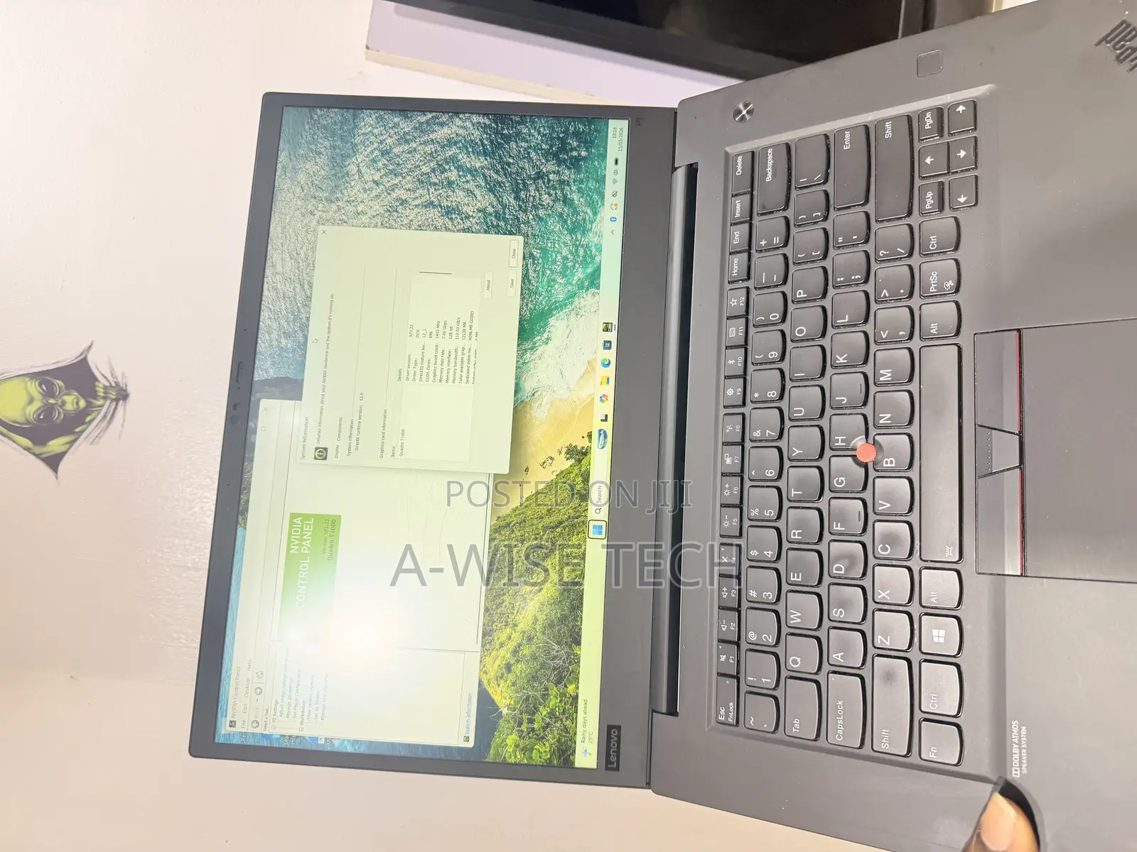 Laptop Lenovo ThinkPad P1 Gen 3 16GB Intel Core i7 SSD 256GB