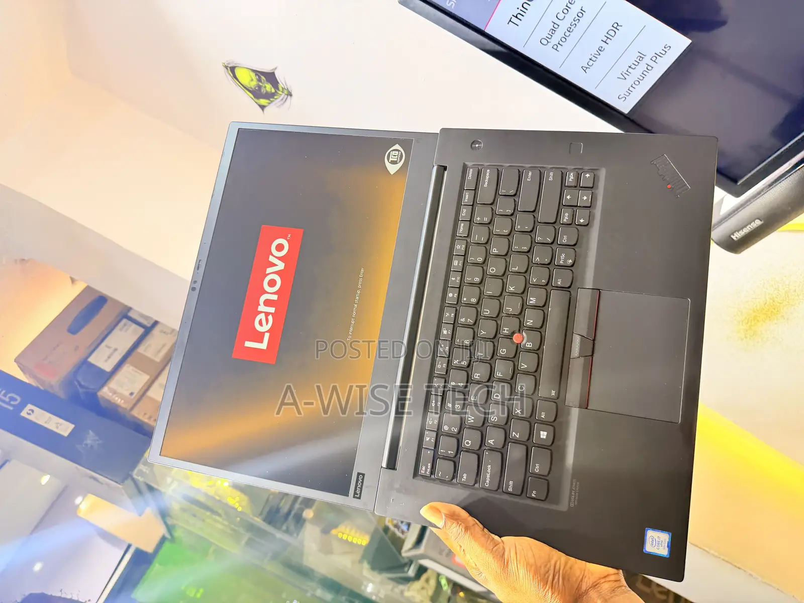 Laptop Lenovo ThinkPad P1 Gen 3 16GB Intel Core i7 SSD 256GB