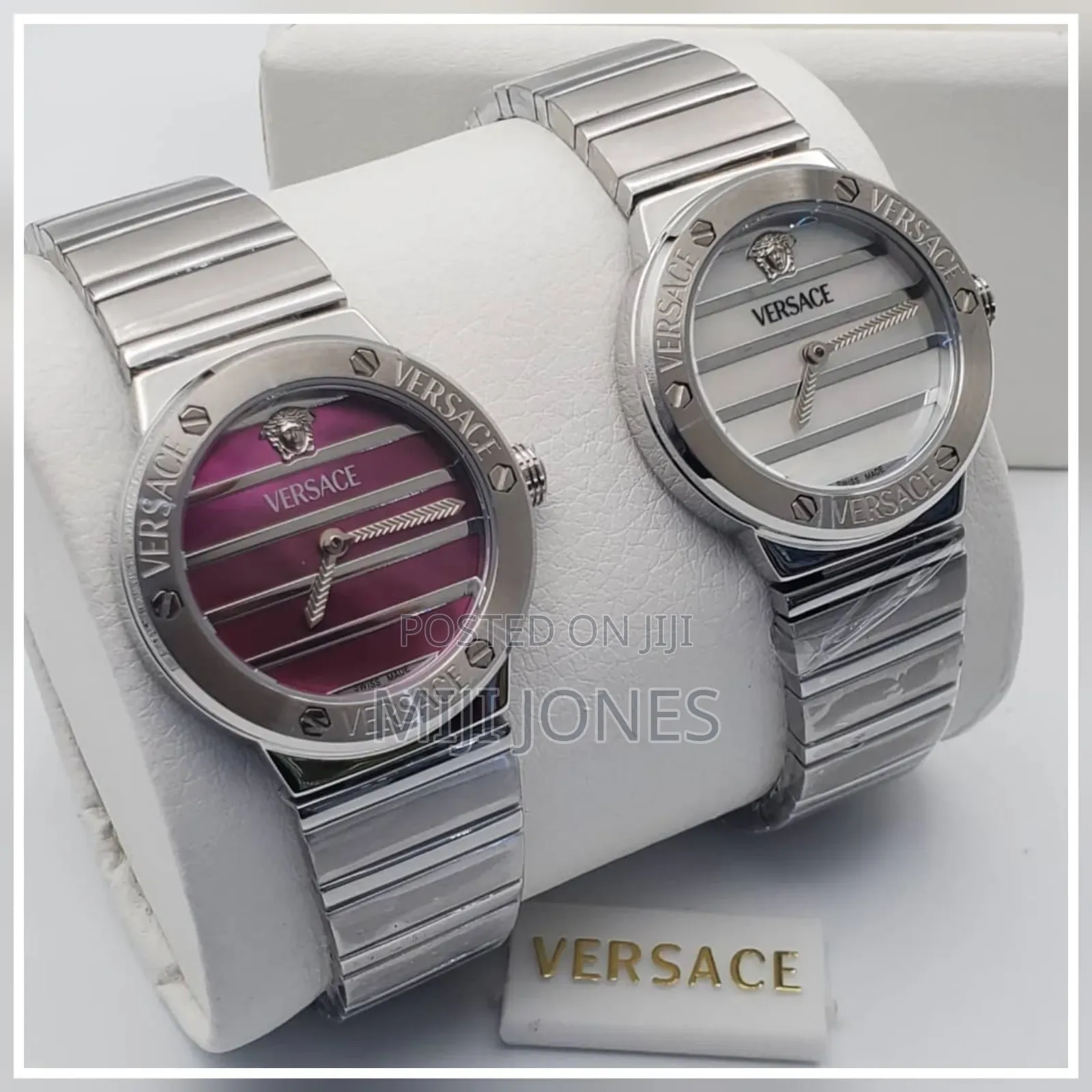 *Versace-Inspired Female Chain Strap Quartz Watch | Fashion Statement*