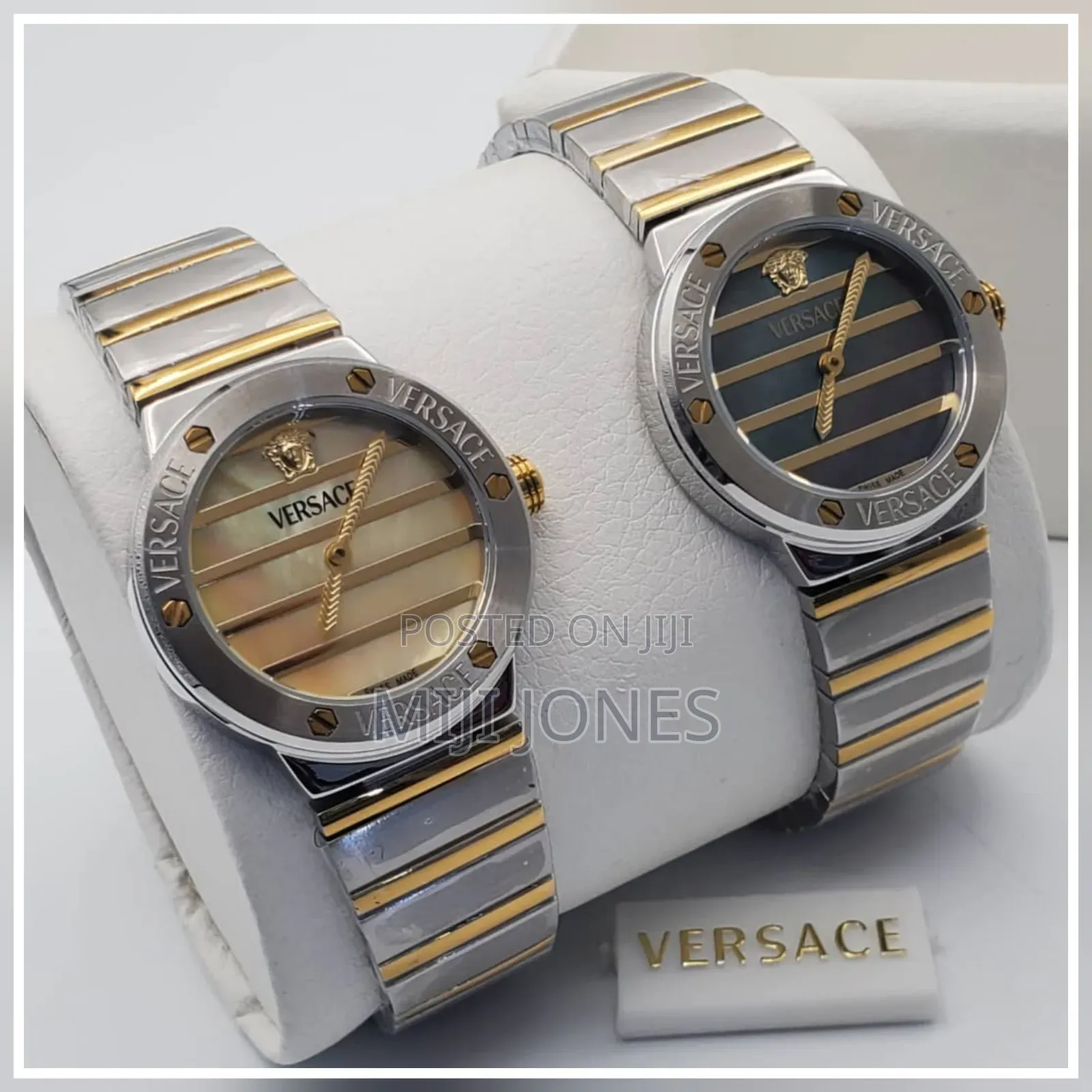 *Versace-Inspired Female Chain Strap Quartz Watch | Fashion Statement*