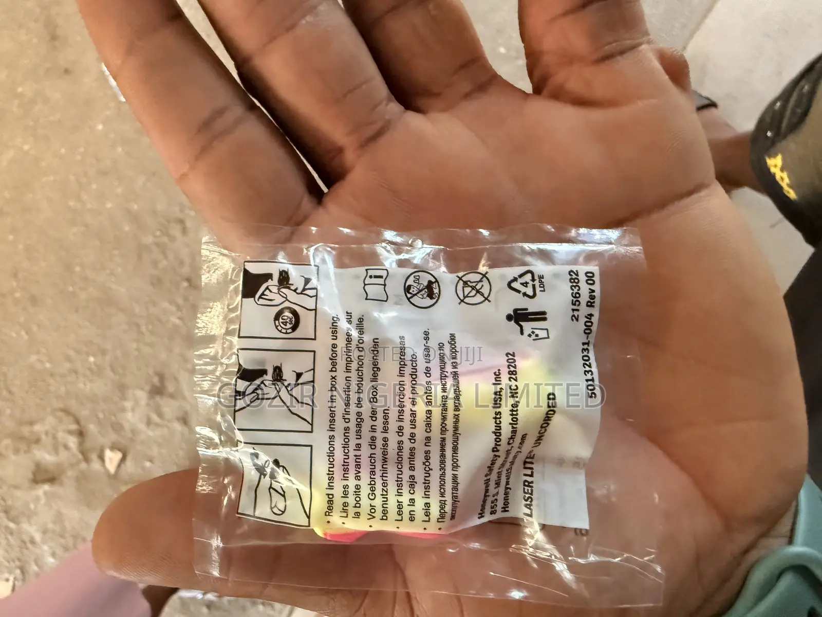 Honeywell Laserlite Earplug(Uncorded)