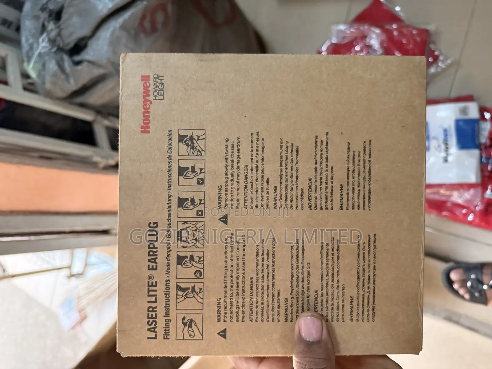 Honeywell Laserlite Earplug(Uncorded)