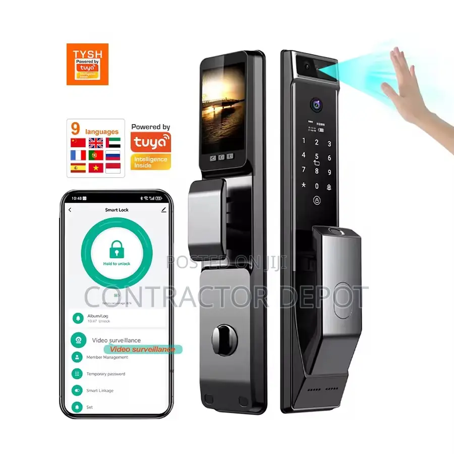 Tysh Palm 3d Face Recognition Cerradura Inteligente Digital Lock