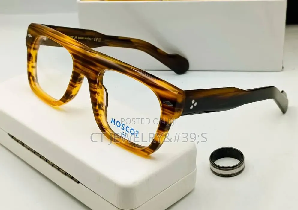 Quality Thick High End Style Frame Luxury Designer Glasses With Case