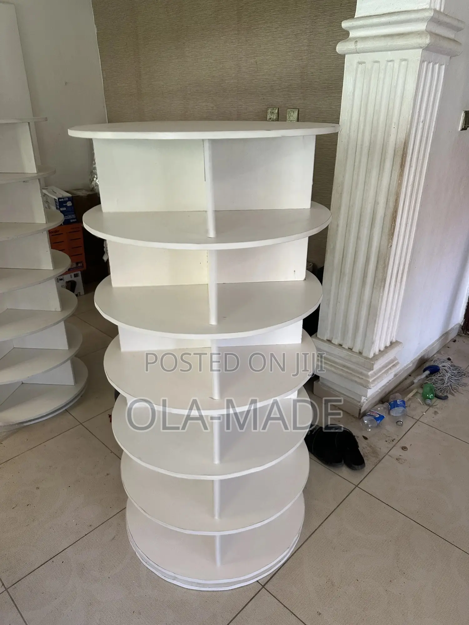 HDF Rotating Shoe/Bag Rack