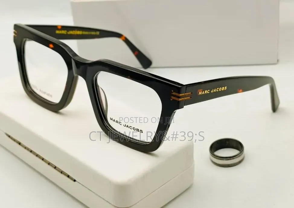Premium Fashion Eyeglasses Black Retro Square Frame,With Gift Box