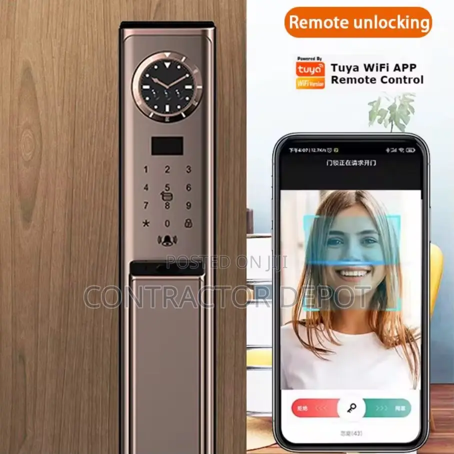 3d Face Recognition Smart Door Lock Automatic