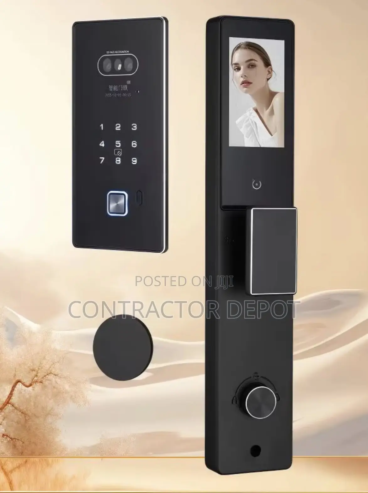 Latest Outdoor Palm Vein Unlock Smart Door Lock Tuya