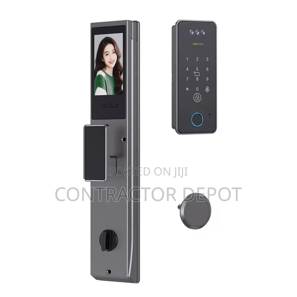 Tuya Wi-Fi 3d Face Recognition Fingerprint Digital Keypad Smart Lock