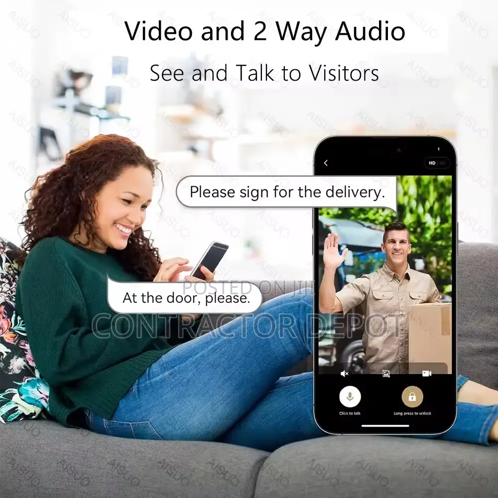 Tuya Wi-Fi 3d Face Recognition Fingerprint Digital Keypad Smart Lock
