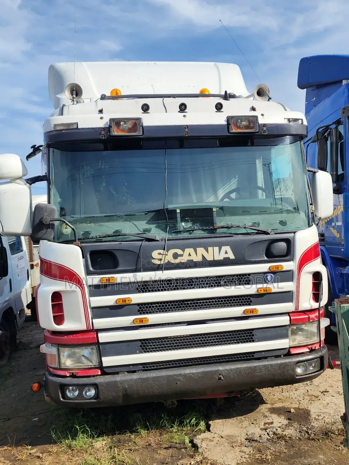 Newly Arrived Foreign Used Scania Trailer Head Injector