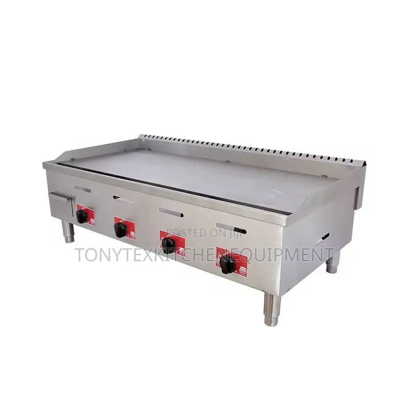 4ft Commercial Gas Griddle | Heavy Duty Restaurant Flat