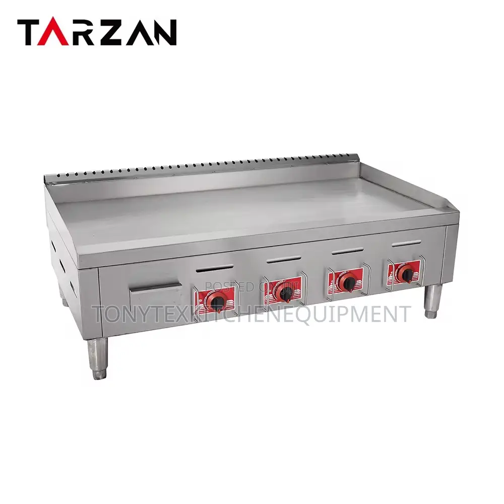 4ft Commercial Gas Griddle | Heavy Duty Restaurant Flat