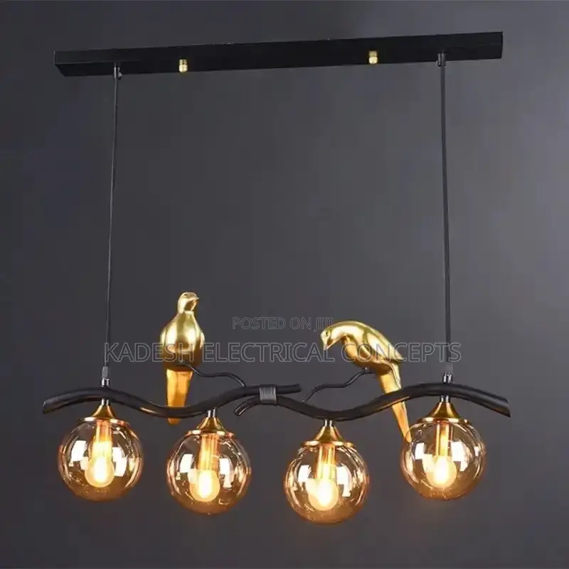 Nordicstyle Bird Led Pendant Light Modern Glass Spherical Pendant
