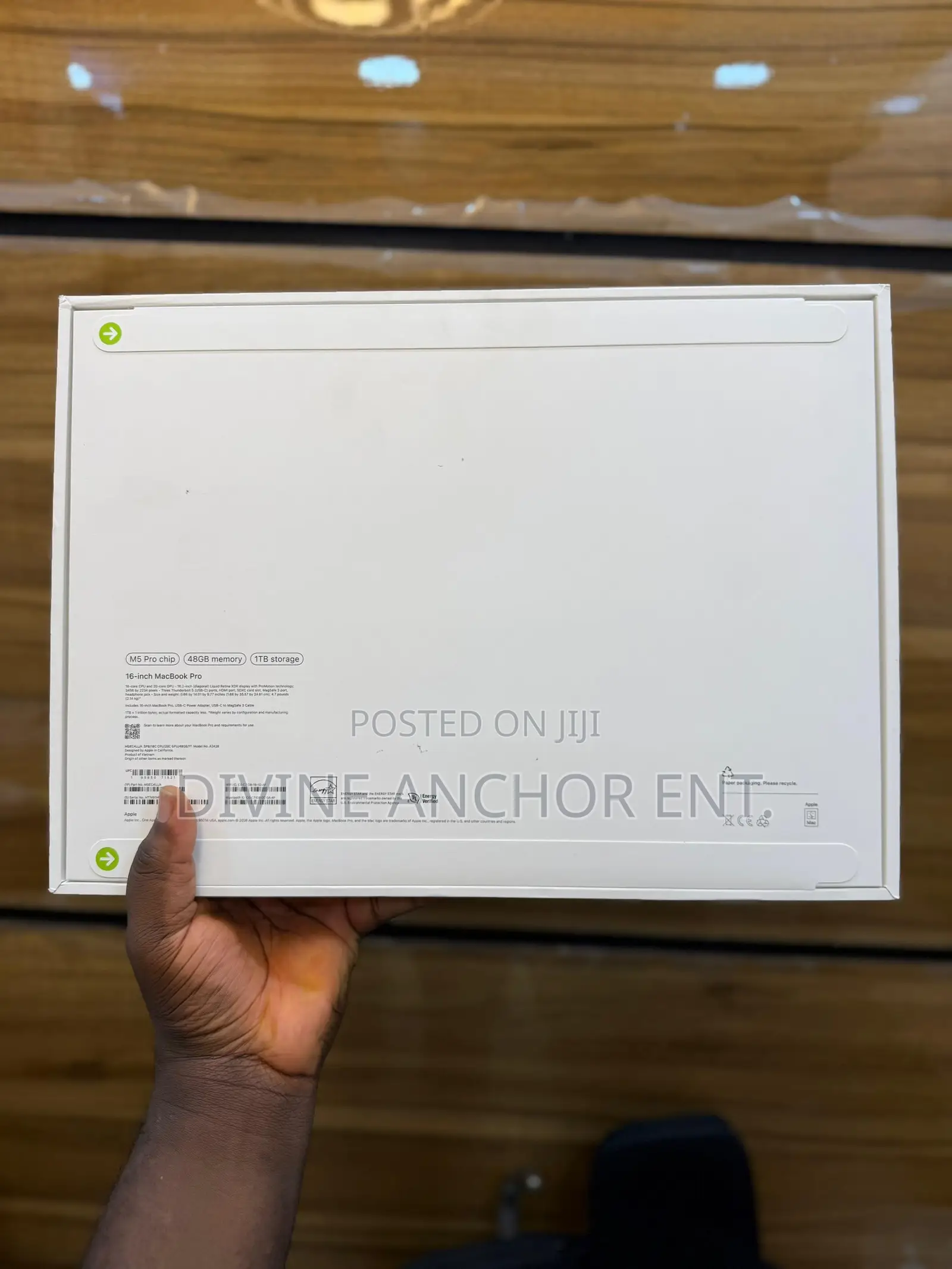 New Apple MacBook Pro 2026 M5 Pro 16-inch 48GB Apple M5 Pro SSD 1T