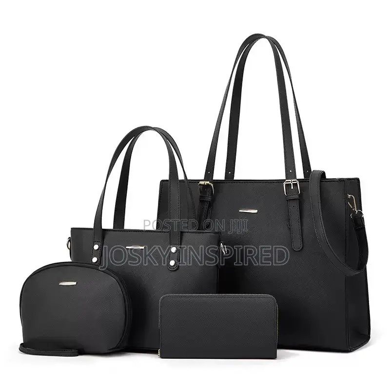 Ladies Office Bag 4 in 1 Genuine Leather Bag