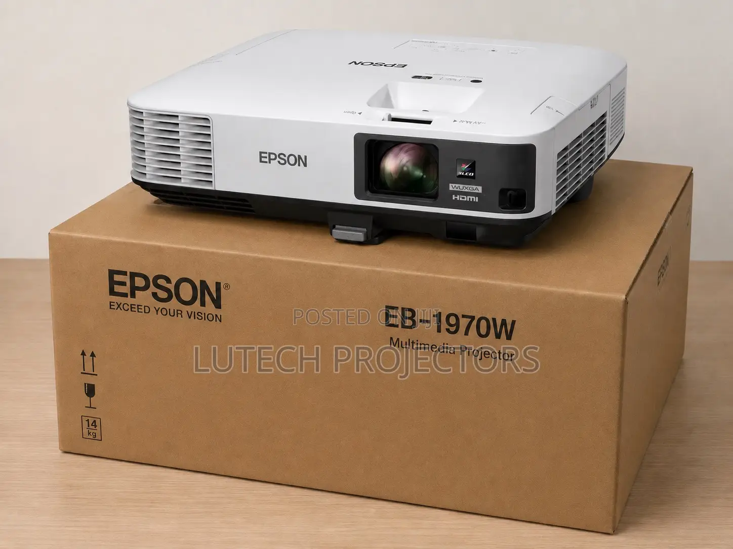 Wireless Epson Projector For Presentation, Meeting Room,And Office Use