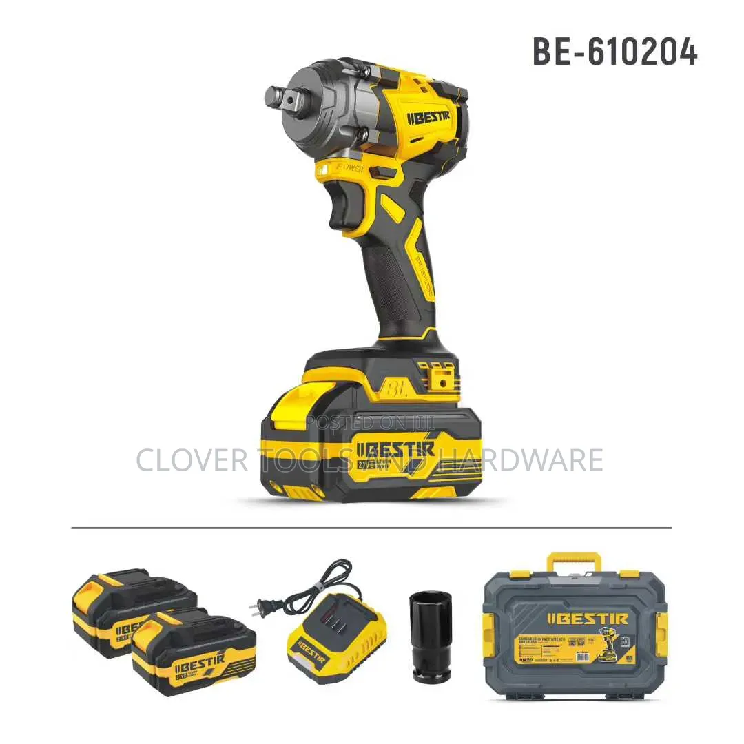 Iibestir 21v Brushless Impact Wrench 380n.M Be-610204