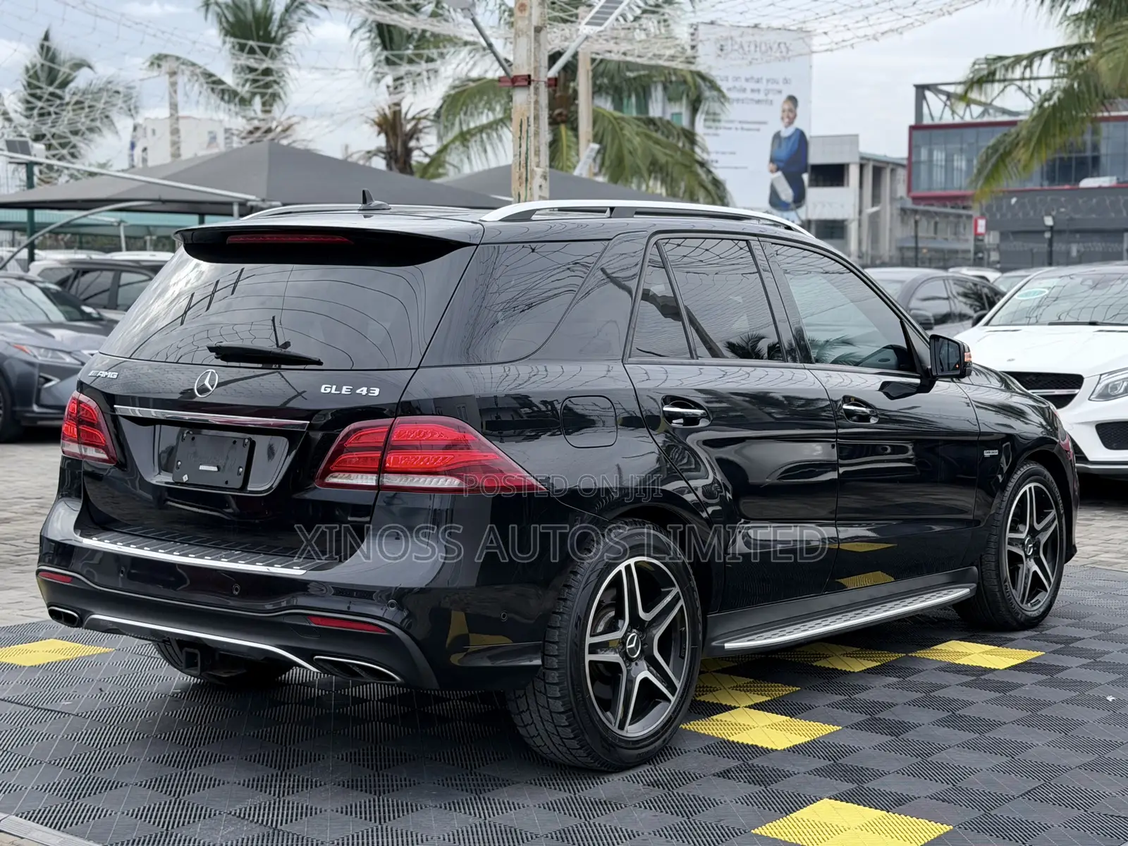 Mercedes-Benz GLE-Class AMG GLE 43 4MATIC 2017 Black