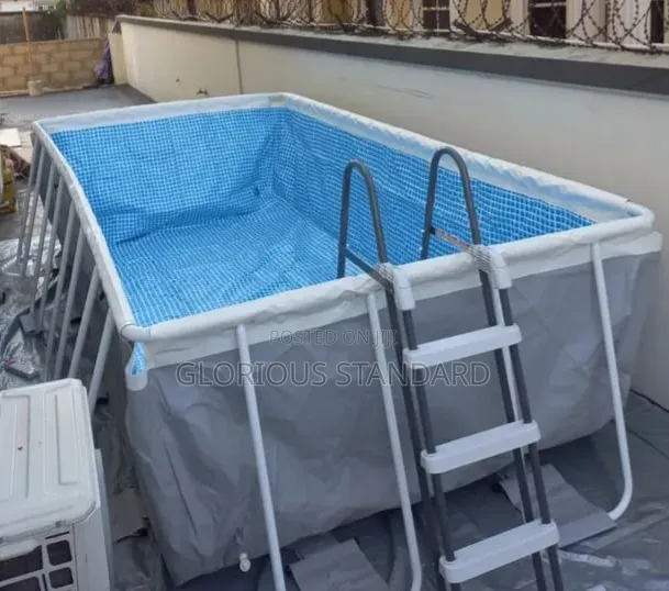 16x8x42 Inches Ladder Pool Cover Filter Pump Ground Floor Mat