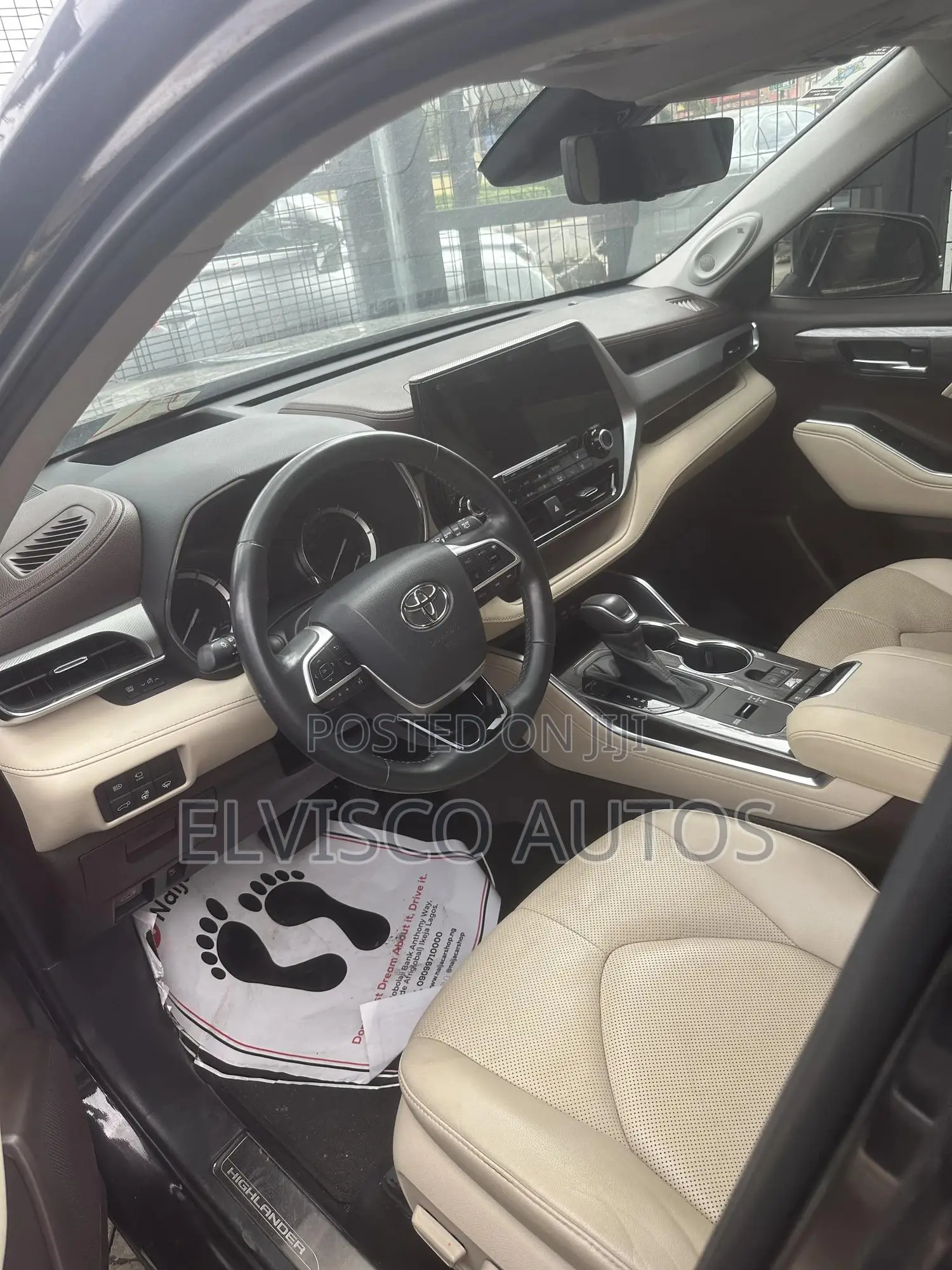 Toyota Highlander Platinum 2022 Black