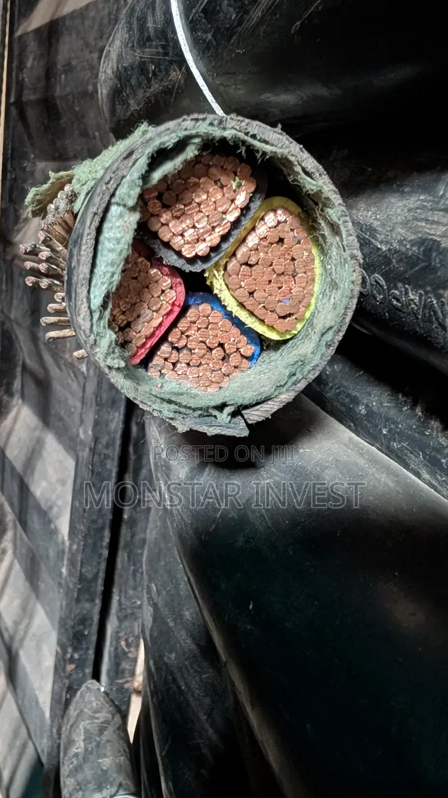 150mm Armored Cable 4core