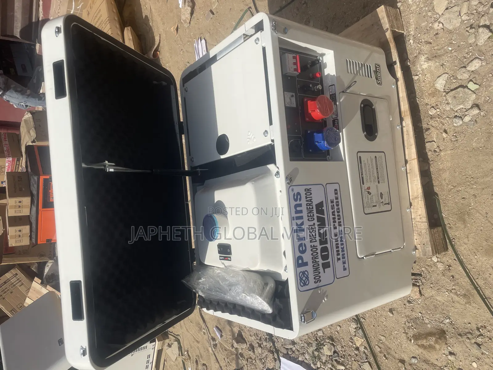 Perkins 10kva Soundproof Diesel Generator – Three Phase Rugged